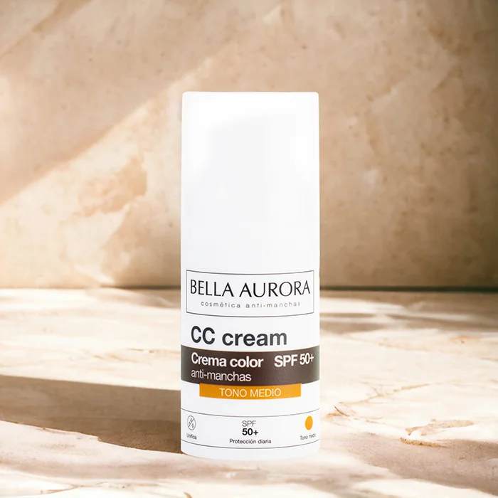 CC Cream Creme Cor Antimanchas Tom Médio SPF50+