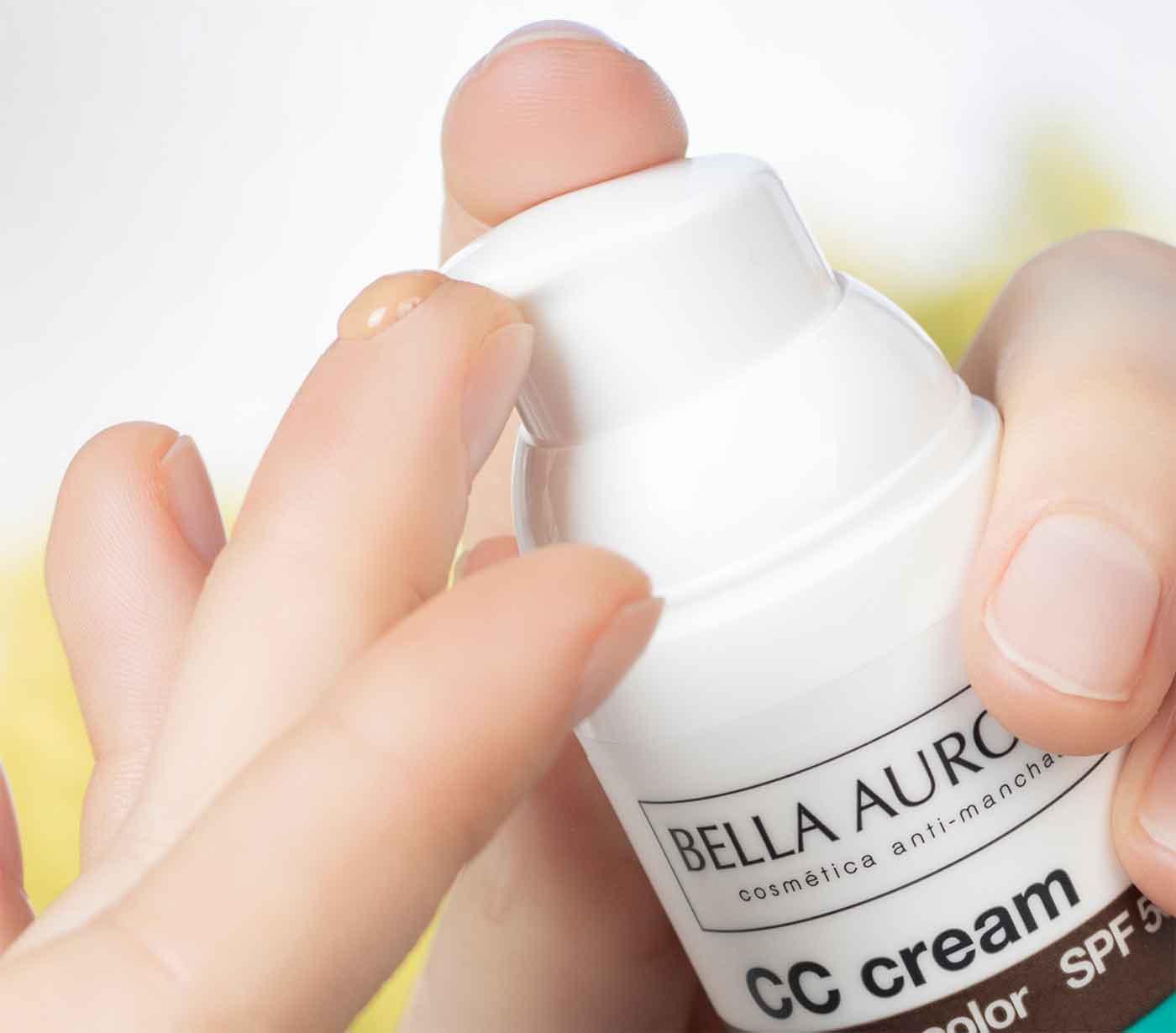 CC Cream Creme Cor Antimanchas Controlo de Oleosidade SPF50+